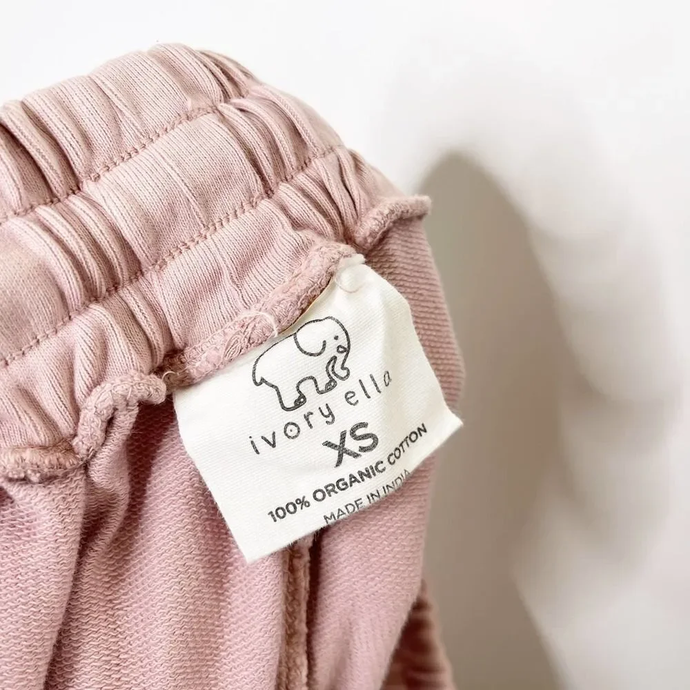 IVORY ELLA Pink Tie Dye Joggers
